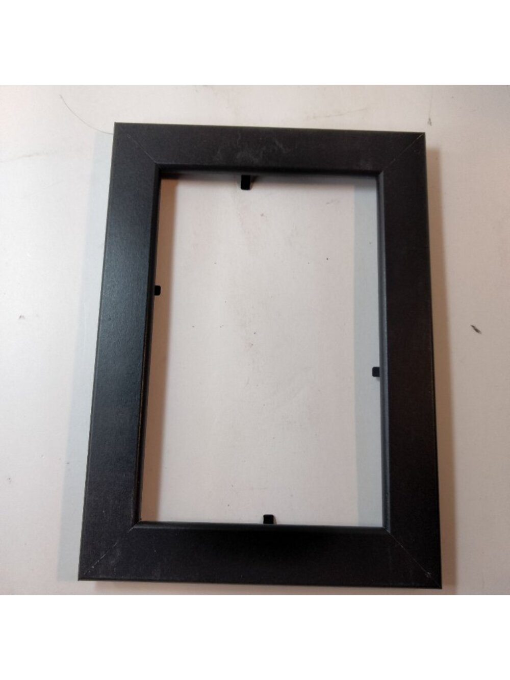 Black Rectangular Picture Frame 4 x 6 inch Empty Craft